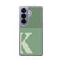 スリムプロテクションケース［ オリジナル - initial two tone - K green ］