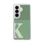 スリムプロテクションケース［ オリジナル - initial two tone - K green ］