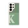 スリムプロテクションケース［ オリジナル - initial two tone - K green ］