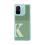 スリムプロテクションケース［ オリジナル - initial two tone - K green ］