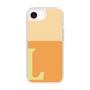 スリムプロテクションケース［ オリジナル - initial two tone - L orange ］
