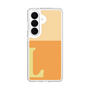 スリムプロテクションケース［ オリジナル - initial two tone - L orange ］