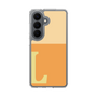 スリムプロテクションケース［ オリジナル - initial two tone - L orange ］