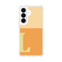 スリムプロテクションケース［ オリジナル - initial two tone - L orange ］