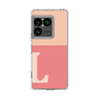スリムプロテクションケース［ オリジナル - initial two tone - L pink ］