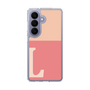 スリムプロテクションケース［ オリジナル - initial two tone - L pink ］