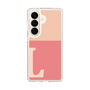 スリムプロテクションケース［ オリジナル - initial two tone - L pink ］