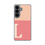 スリムプロテクションケース［ オリジナル - initial two tone - L pink ］