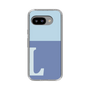 スリムプロテクションケース［ オリジナル - initial two tone - L blue ］