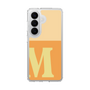 スリムプロテクションケース［ オリジナル - initial two tone - M orange ］