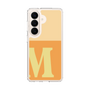スリムプロテクションケース［ オリジナル - initial two tone - M orange ］