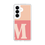 スリムプロテクションケース［ オリジナル - initial two tone - M pink ］