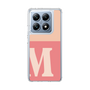 スリムプロテクションケース［ オリジナル - initial two tone - M pink ］