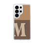 スリムプロテクションケース［ オリジナル - initial two tone - M brown ］