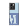 スリムプロテクションケース［ オリジナル - initial two tone - M blue ］