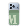 スリムプロテクションケース［ オリジナル - initial two tone - M green ］