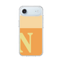スリムプロテクションケース［ オリジナル - initial two tone - N orange ］