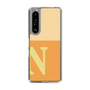 スリムプロテクションケース［ オリジナル - initial two tone - N orange ］