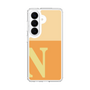 スリムプロテクションケース［ オリジナル - initial two tone - N orange ］