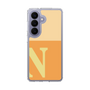 スリムプロテクションケース［ オリジナル - initial two tone - N orange ］