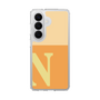 スリムプロテクションケース［ オリジナル - initial two tone - N orange ］