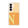 スリムプロテクションケース［ オリジナル - initial two tone - N orange ］