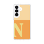 スリムプロテクションケース［ オリジナル - initial two tone - N orange ］