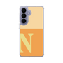 スリムプロテクションケース［ オリジナル - initial two tone - N orange ］