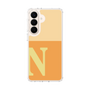 スリムプロテクションケース［ オリジナル - initial two tone - N orange ］