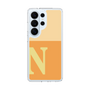 スリムプロテクションケース［ オリジナル - initial two tone - N orange ］