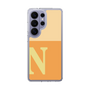 スリムプロテクションケース［ オリジナル - initial two tone - N orange ］