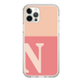 スリムプロテクションケース［ オリジナル - initial two tone - N pink ］
