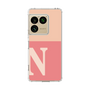 スリムプロテクションケース［ オリジナル - initial two tone - N pink ］