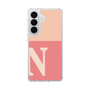 スリムプロテクションケース［ オリジナル - initial two tone - N pink ］