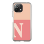 スリムプロテクションケース［ オリジナル - initial two tone - N pink ］