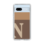 スリムプロテクションケース［ オリジナル - initial two tone - N brown ］