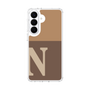 スリムプロテクションケース［ オリジナル - initial two tone - N brown ］