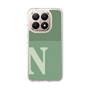 スリムプロテクションケース［ オリジナル - initial two tone - N green ］