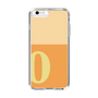 スリムプロテクションケース［ オリジナル - initial two tone - O orange ］