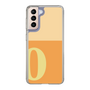 スリムプロテクションケース［ オリジナル - initial two tone - O orange ］
