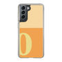 スリムプロテクションケース［ オリジナル - initial two tone - O orange ］