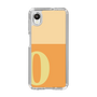 スリムプロテクションケース［ オリジナル - initial two tone - O orange ］