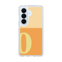 スリムプロテクションケース［ オリジナル - initial two tone - O orange ］