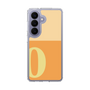 スリムプロテクションケース［ オリジナル - initial two tone - O orange ］