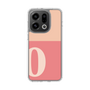 スリムプロテクションケース［ オリジナル - initial two tone - O pink ］