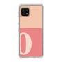 スリムプロテクションケース［ オリジナル - initial two tone - O pink ］