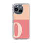 スリムプロテクションケース［ オリジナル - initial two tone - O pink ］