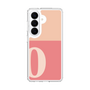 スリムプロテクションケース［ オリジナル - initial two tone - O pink ］