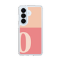 スリムプロテクションケース［ オリジナル - initial two tone - O pink ］