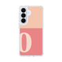スリムプロテクションケース［ オリジナル - initial two tone - O pink ］